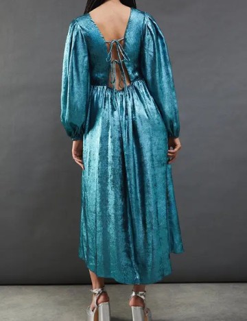 Rochie medie WAREHOUSE, albastru