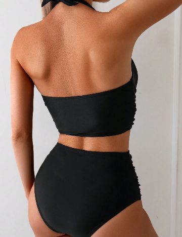 Costum de baie SHEIN, negru