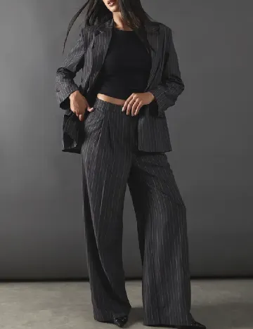 Sacou Oversize WAREHOUSE, gri