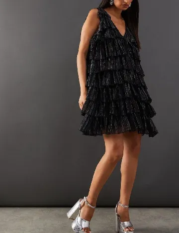Rochie scurta WAREHOUSE, negru