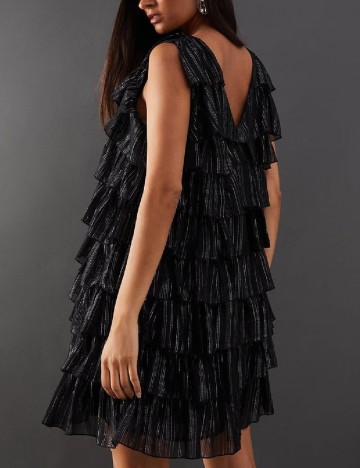Rochie scurta WAREHOUSE, negru