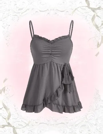 Bluza Romwe, gri