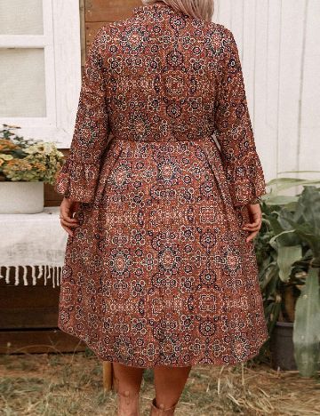 Rochie medie SHEIN CURVE, mix culori