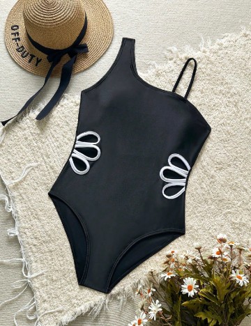 Costum de baie Shein Kids, negru