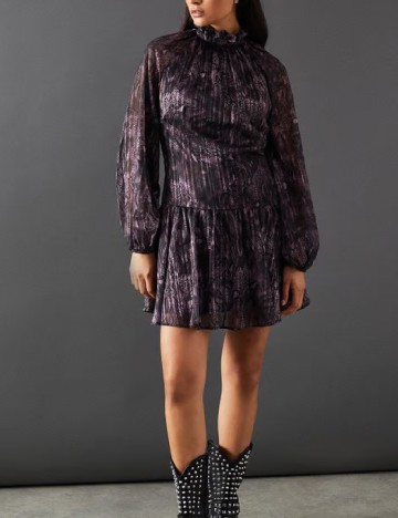 Rochie scurta WAREHOUSE, mov