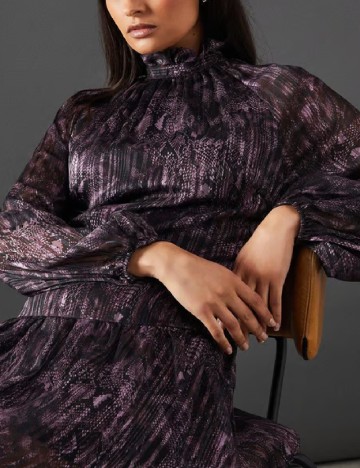 Rochie scurta WAREHOUSE, mov