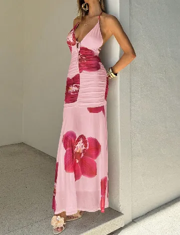 Rochie lunga SHEIN, roz