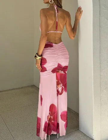 Rochie lunga SHEIN, roz