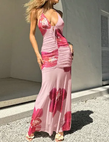 Rochie lunga SHEIN, roz