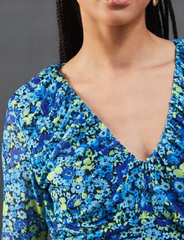 Rochie lunga WAREHOUSE, floral print