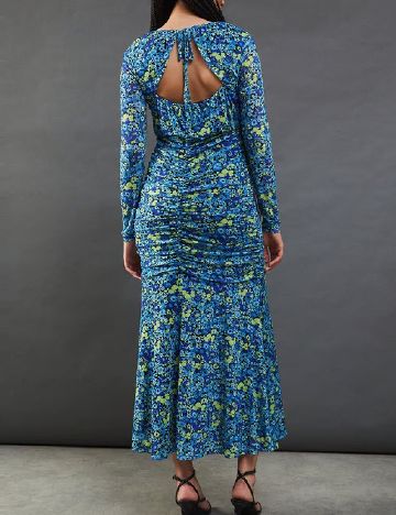 Rochie lunga WAREHOUSE, floral print