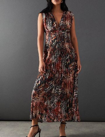 Rochie lunga WAREHOUSE, mix culori
