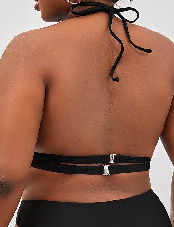 Sutien de baie SHEIN CURVE, negru