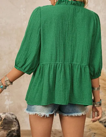 Bluza SHEIN, verde