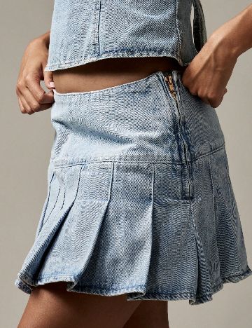 Fusta Missguided, albastru