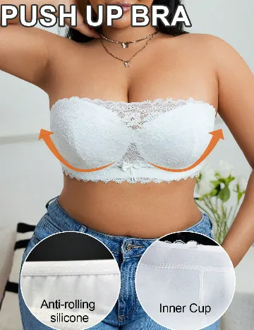 Sutien SHEIN CURVE, alb