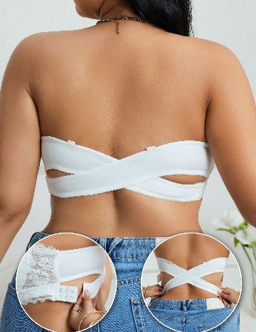 Sutien SHEIN CURVE, alb