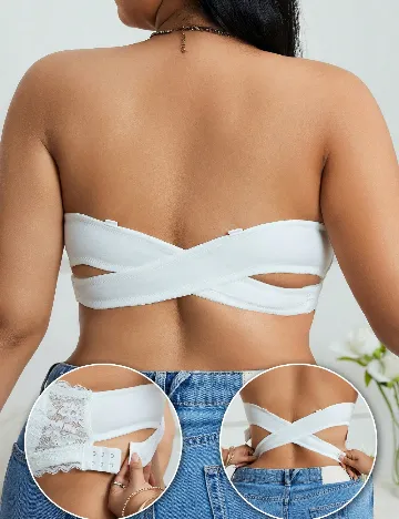 Sutien SHEIN CURVE, alb