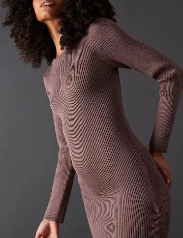 Rochie lunga WAREHOUSE, maro