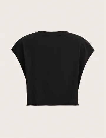 Top SHEIN, negru
