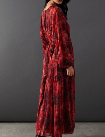 Rochie lunga WAREHOUSE, rosu