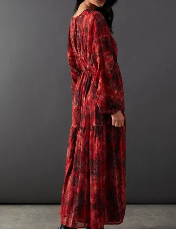 Rochie lunga WAREHOUSE, rosu
