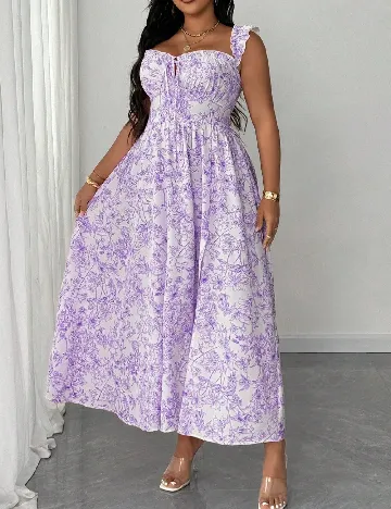 Rochie lunga SHEIN CURVE, mov