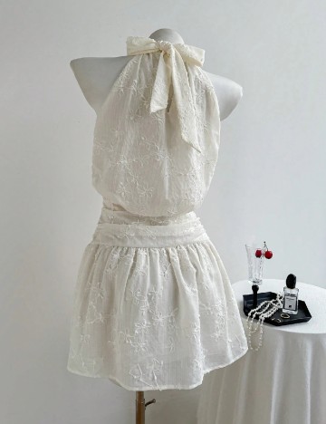 Rochie scurta SHEIN, alb