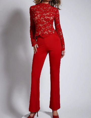 Bluza SHEIN, rosu