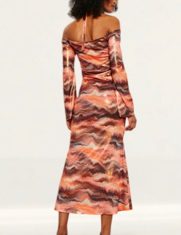Rochie lunga WAREHOUSE, mix culori