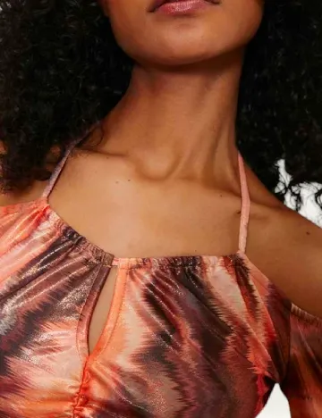 Rochie lunga WAREHOUSE, mix culori