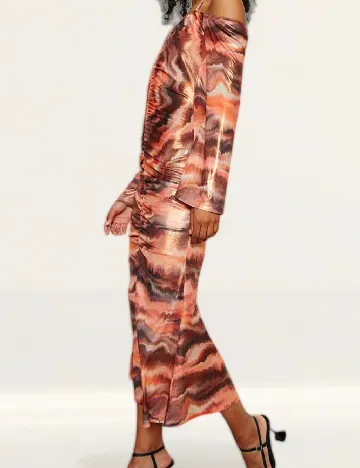 Rochie lunga WAREHOUSE, mix culori