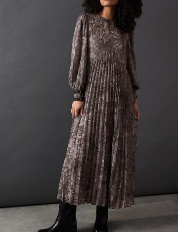 Rochie lunga WAREHOUSE, maro