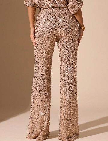 Pantaloni SHEIN, roz
