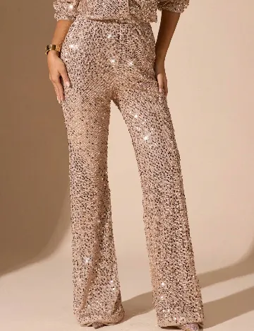 Pantaloni SHEIN, roz