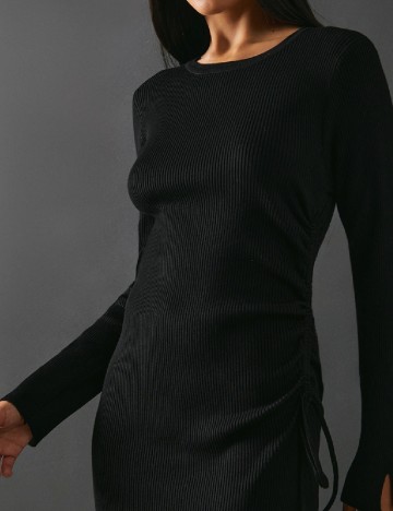 Rochie lunga WAREHOUSE, negru
