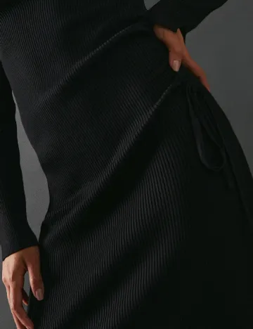 Rochie lunga WAREHOUSE, negru