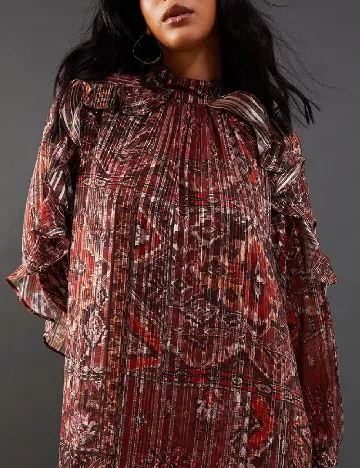 Rochie lunga WAREHOUSE, mix culori