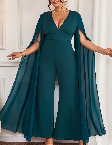 Salopeta SHEIN CURVE, verde