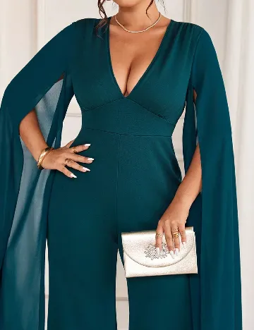 Salopeta SHEIN CURVE, verde