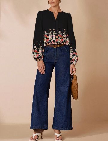 Bluza SHEIN, negru