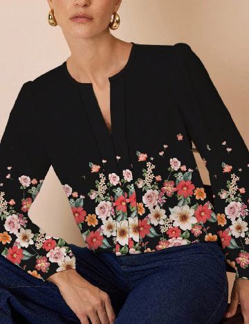Bluza SHEIN, negru