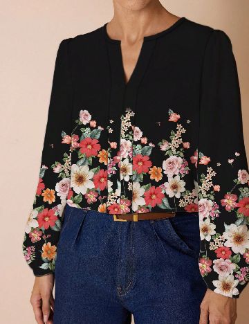Bluza SHEIN, negru