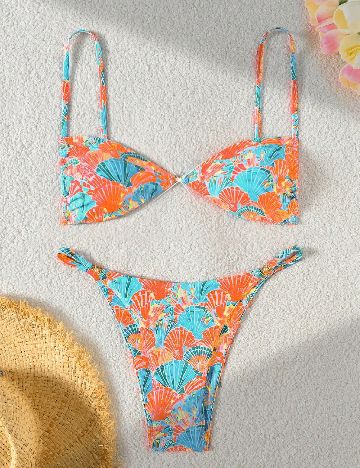 Costum de baie SHEIN, mix culori