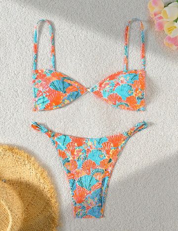 Costum de baie SHEIN, mix culori