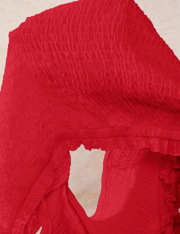 Top SHEIN CURVE, rosu