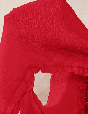 Top SHEIN CURVE, rosu
