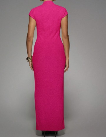 Rochie lunga Missguided, roz
