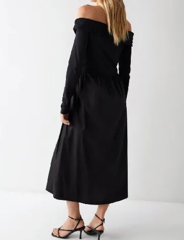 Rochie medie WAREHOUSE, negru