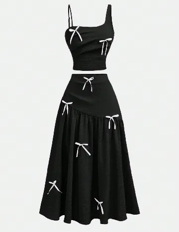 Compleu Shein Kids, negru